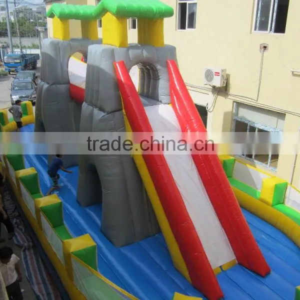Cheap Inflatable Amusement Park Adult Bounce House for Kids photo-2