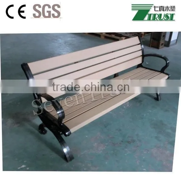Good Quality WPC Garden Bench, Waterproof Outdoor Composite Bench photo-4