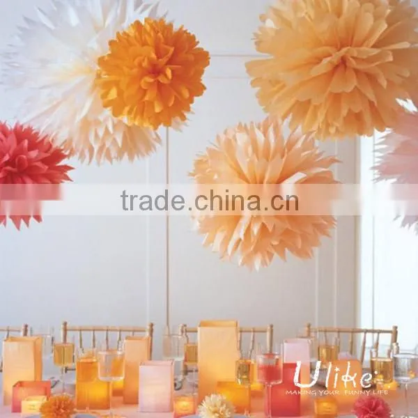 Wholesale Wedding Cake Decoration Wedding Table Decoration Pom Centerpiece photo-2