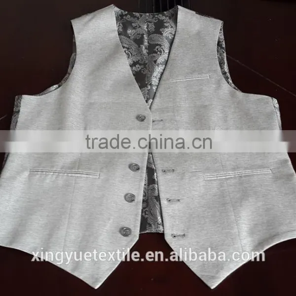 TR Waistcoat With Polyester/viscose Lining