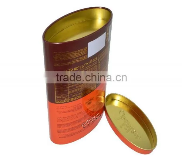 Oval Chocolate Tin, Oval Chocolate Box, Oval Metal Box photo-2
