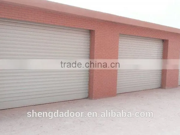 China Galvanized Steel Windproof Automatic Industrial Roller Shutter Door photo-6