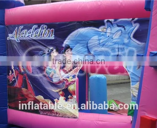 Factory Direct Sales Inflatable Obstacle Tunnel Game Funny City Fairy Tale Game photo-5