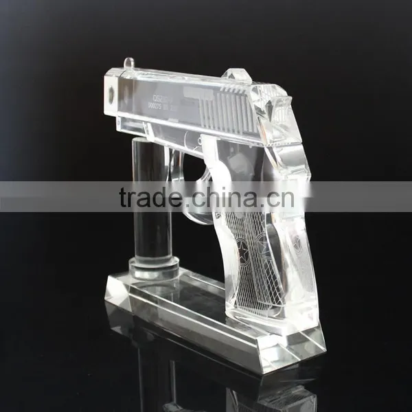 New Design 2016 Glass Crystal Gun Model photo-6