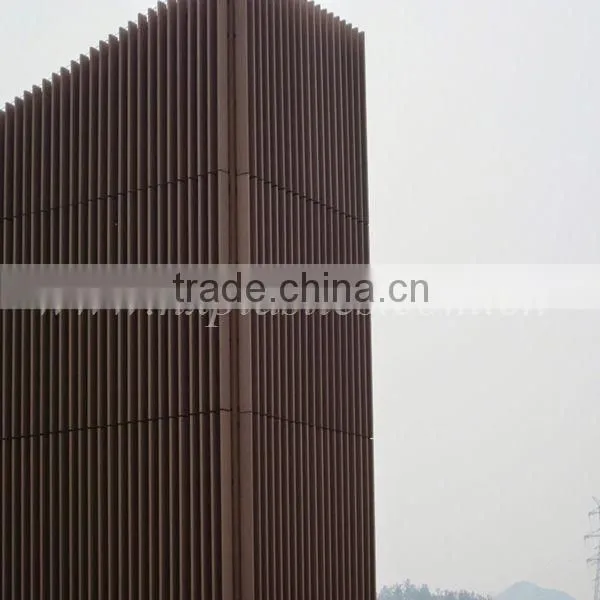 Popular WPC Fences UV-protected Low Maitenance Garden Sawn Lumber