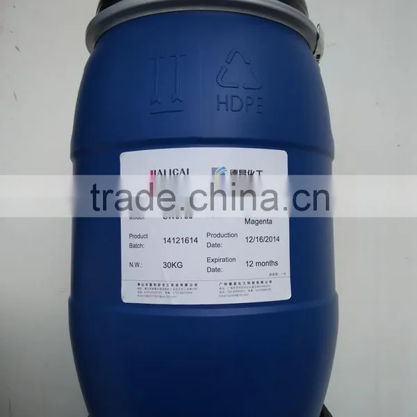 Chinese Goods Wholesale High Light Grade Magenta Water Based Pigment Ink photo-3