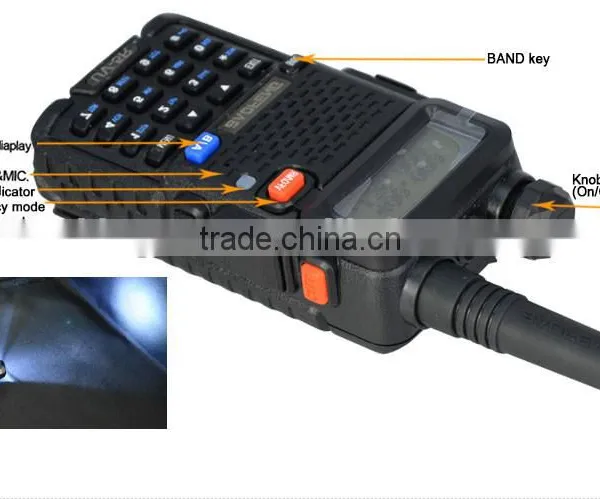 BaoFeng UV5R Two Way Radio 136-174/400-520 MHz VHF/UHF Ham Radio Baofeng UV-5R photo-4