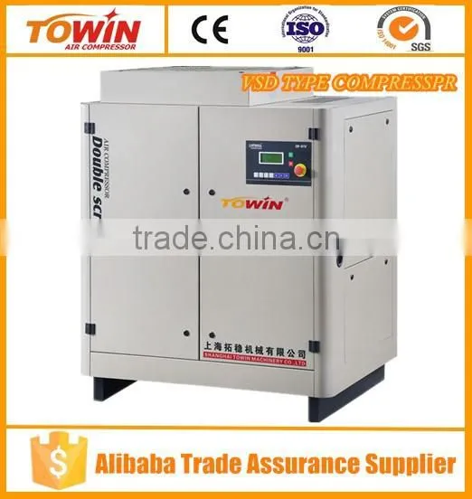 high quality screw air compressor variable frequency compressor