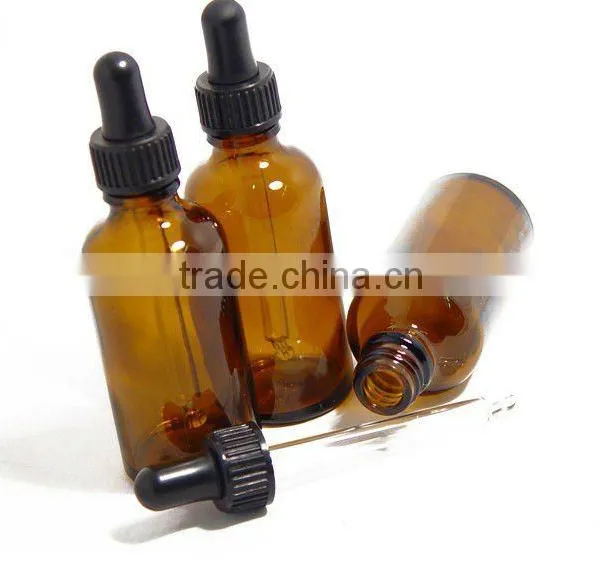 50ml Amber Glass Bottle