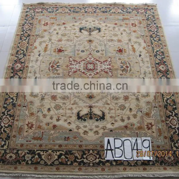 Wool Carpet Handmade Wool Carpet Tibetan Design Wool Carpet Chinese Peking Wool Carpet photo-2