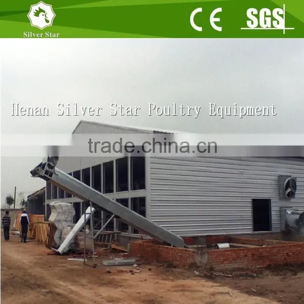 Poultry Farm Use Steel Structure for Battery Broiler Chicken Coop photo-2