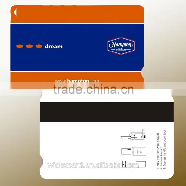 Magnetic Stripe Card as Hotel Key Card