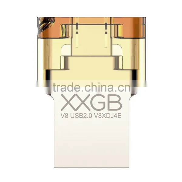 OTG USB Flash Drive, Dual USB Key for Smartphone, Android USB Stick photo-4