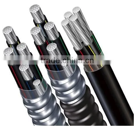 2016 8.7/10kV Medium Voltage 3-core Copper Conductor Xlpe Insulated Steel Wire Armored PVC Sheathed Electrical Power Cable photo-2