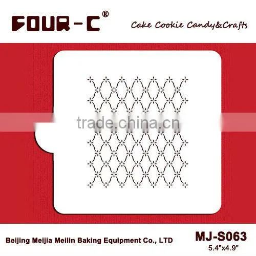 Lattice Cookie Stencil, Coffee and Cake Decorating Stencil,candy Stencil