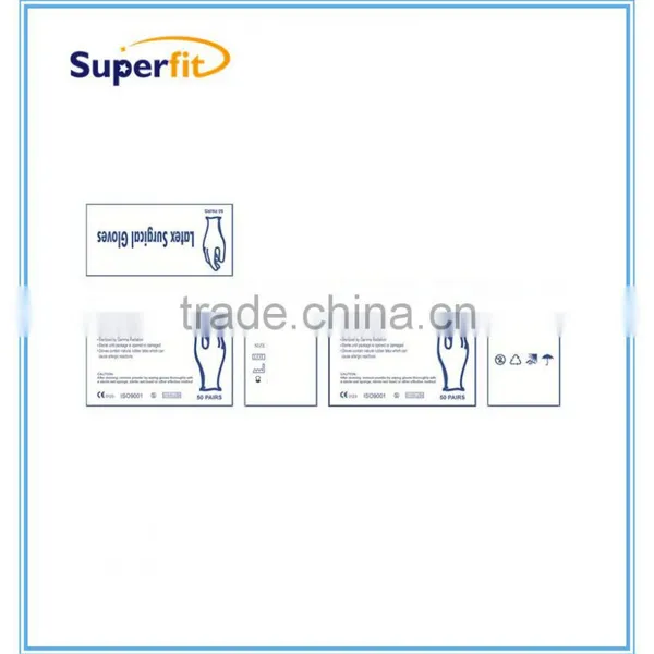 Medical Powered Sterile Latex Surgical Gloves photo-5