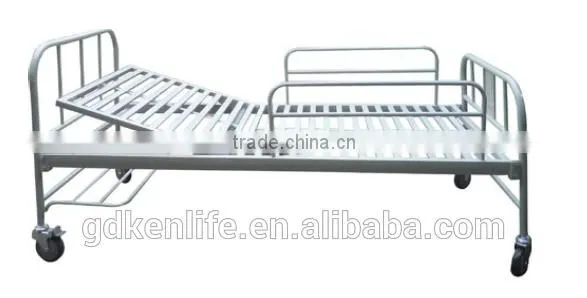 Hospital Bed With One Revolving Levers