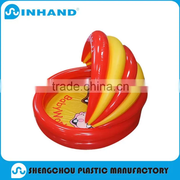 Hot Sale SEDEX Baby Pvc Inflatable Red Swimming Pool Bathtub/baby Water Swimming Pool photo-3