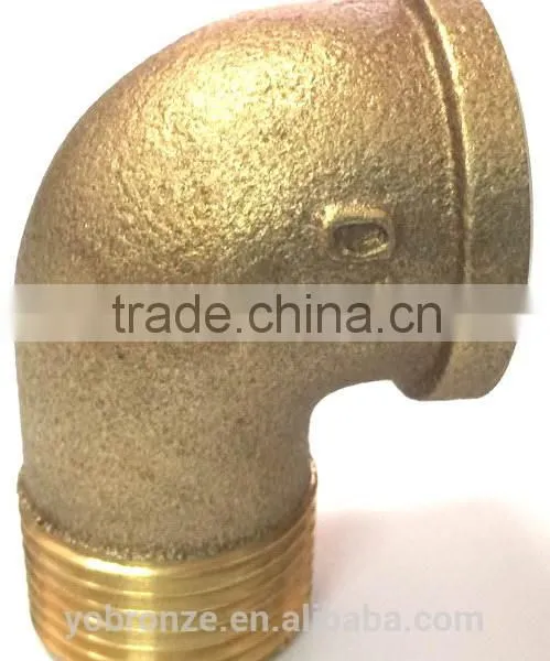 Good Quality Taiwan Brass Fitting Pipe 90 Degree Street Elbow photo-4