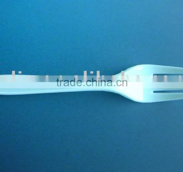 White Plastic Disposable Fork