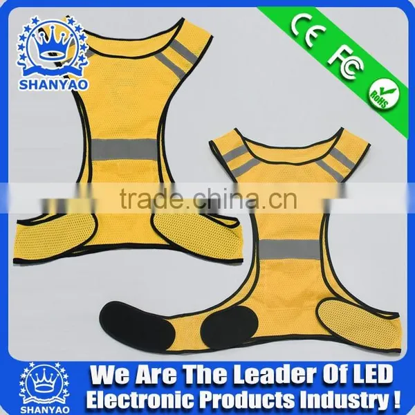 2016 Factory Supply Cheap LED Safety Vest For Road Safety At Night photo-5