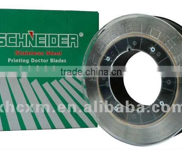 SCHNEIDER Stainless Printing Doctor Blades