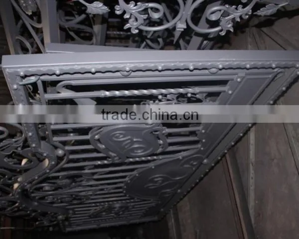 House Main Galvanized Iron Sheet Gate Design photo-6