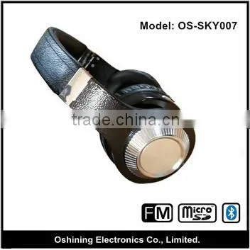 2015 New Style High Quality Fashion Wirelss Bluetooth Headphone (OS-SKY007)