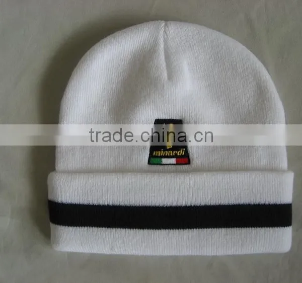 White Softtextile Wholesale Knitted Scarf Beanie and Glo photo-2