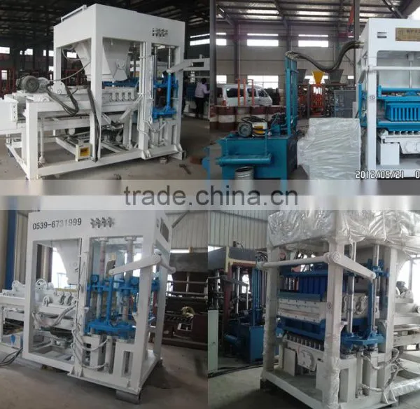 Cheaper Automatic Hollow Block Making Machinery QT4-15B photo-3