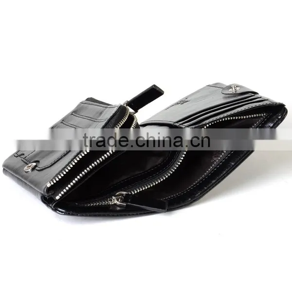 Wallet Leather Wallet Case Money Clip Wallet photo-5