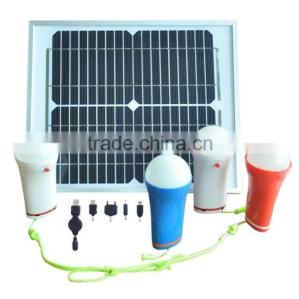 Hot Sell 10w Solar Led Light Simple Solar Home Lighting System for Camping and Indoor photo-4