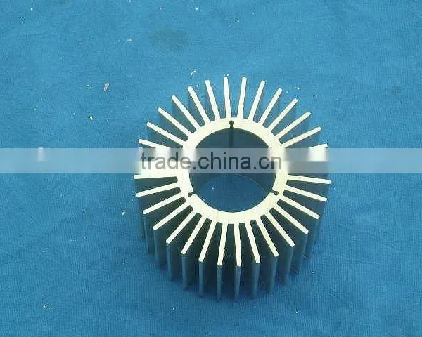 Aluminium LED light heat sink machine led instrument
