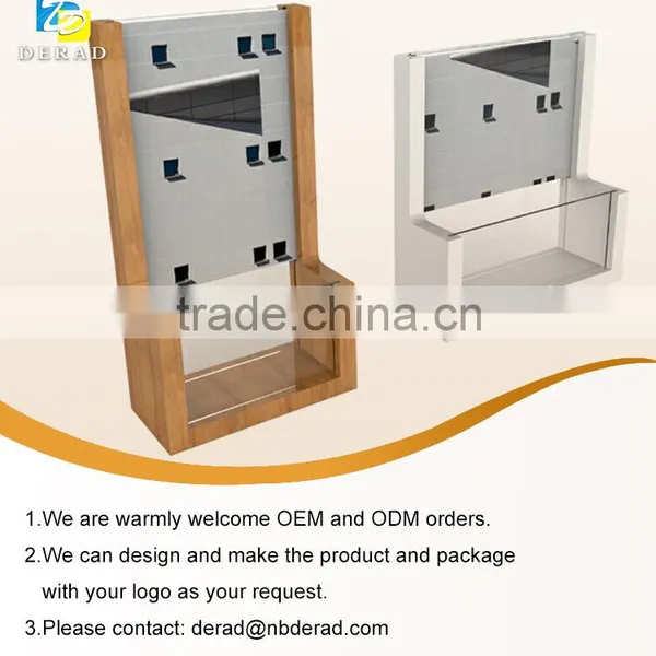 Wood Collage Photo Frame Storage Box Desktop Pen Holder photo-2