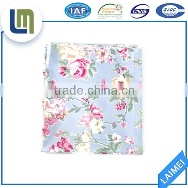 China Factory Polyester Microfiber Tulip Disperse Printed Bed Sheets photo-5