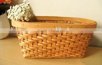 Reusable and Eco-friendly Wicker Basket Used for Food or Flowers Hot Sell in North America and Europe photo-4