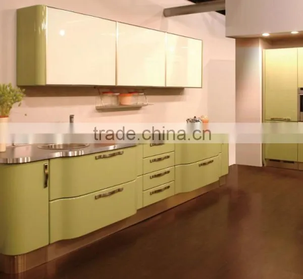 Quality Custom-made European Kitchen Cabinet Simple Designs photo-4