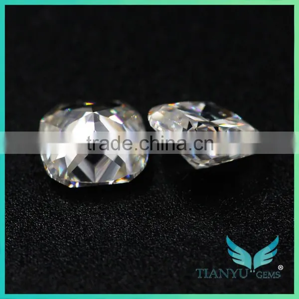 Wholesale Best Cut Vvs Clarity 9.5 mm Cushion Cut Forever Brilliant Moissanite photo-3