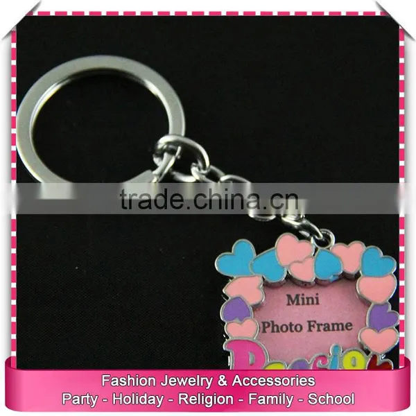 Cheap Heart Shaped Photo Keychains, Low Price Photo Frame Key Chains photo-4