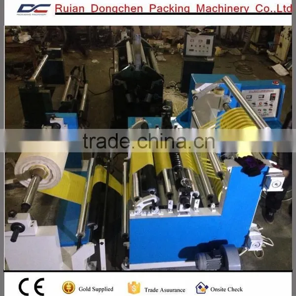 Paper or Plastic Film Slitting and Rewinding Machine