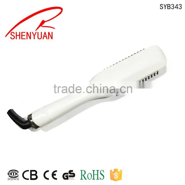 Electric Hair Straightener Brush With LED Hair Straightening Treatments photo-3