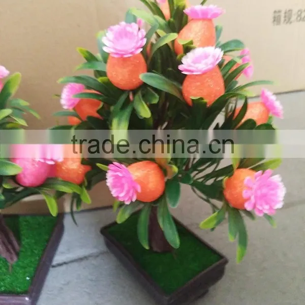 Hot Sale Artifical Bonsai for Nylon Cloth and Plastic 13pcs Flower for Celebration photo-3