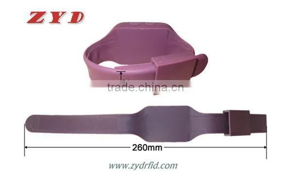 HF13.56MHz Waterproof RFID Silicone Wristbands photo-4
