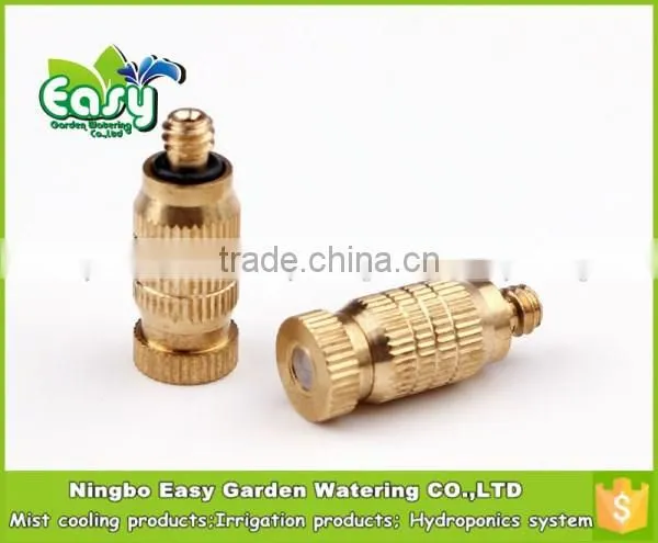 Fog Mist Nozzle, High Pressure Mist Cooling Nozzle. Brass Nozzle. Mist Cooling Products