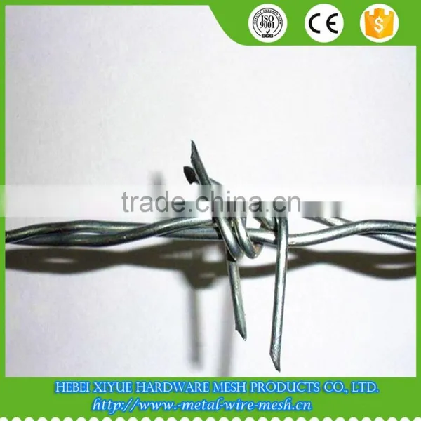 12gauge X14gauge Pair Strand Barbed Wire Price per Roll