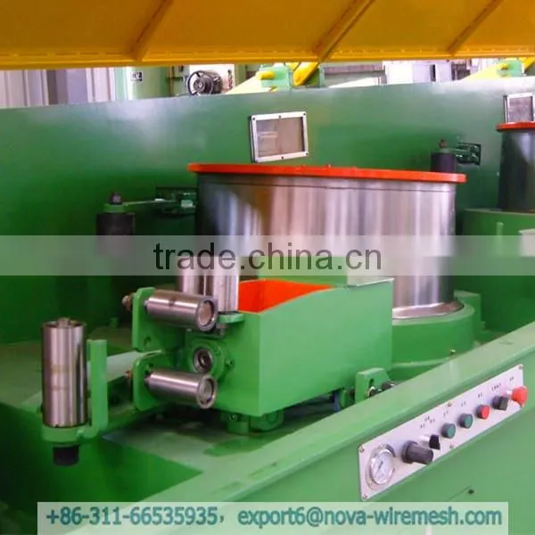 Straight line copper wire drawing machine