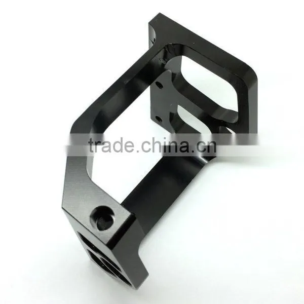 Customized High Precision Black Palting Aluminum Small Order Cnc Parts photo-3
