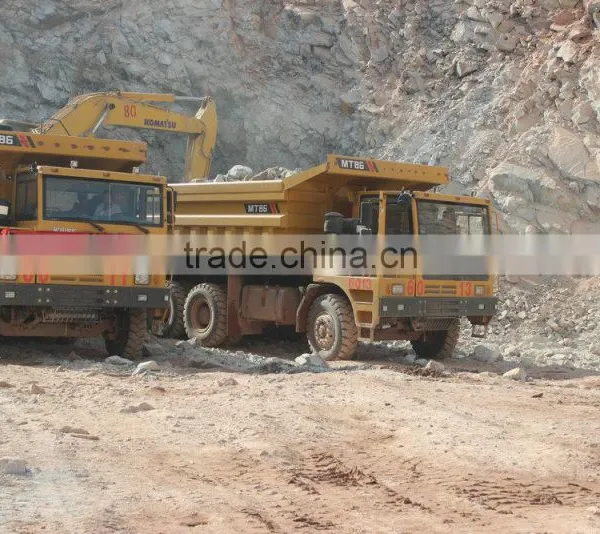 MT86 Mining Truck 80ton Dumping Truck Working in Cement Factory off Road Dumping Truck photo-3