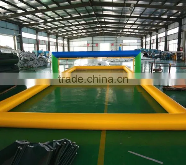 Factory Custom Inflatable Beach Water Volleyball Court for Sale photo-4