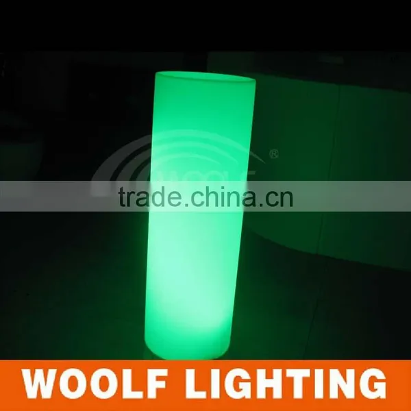 Remote Control Rechargeable LED Light Up Cylinder photo-2